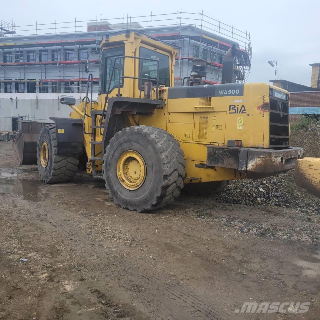 Komatsu WA500 Cargadoras sobre ruedas