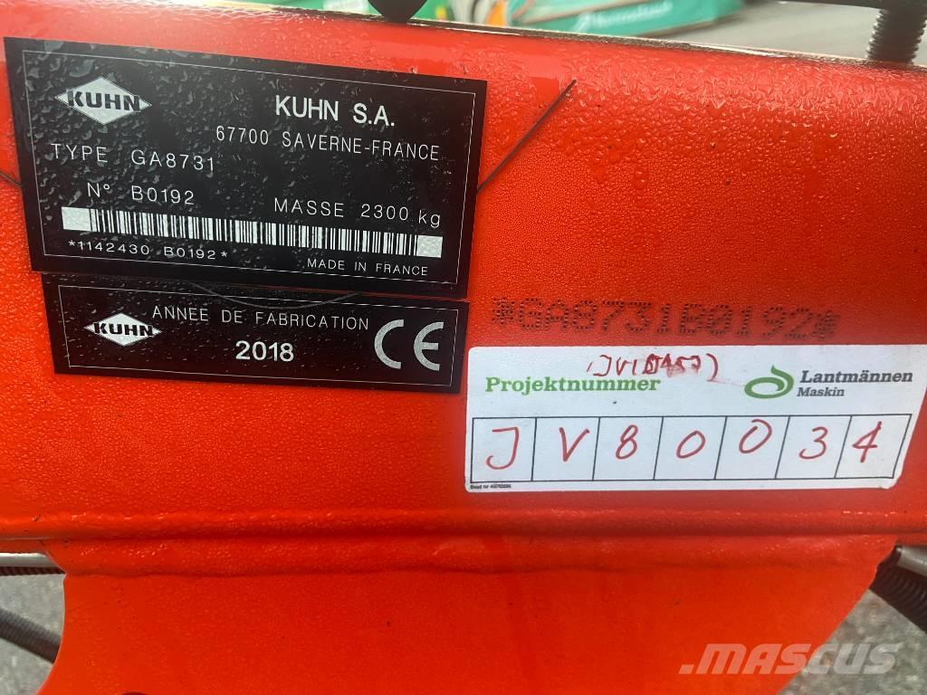 Kuhn GA 8731 Otros equipos para cosechadoras de forraje