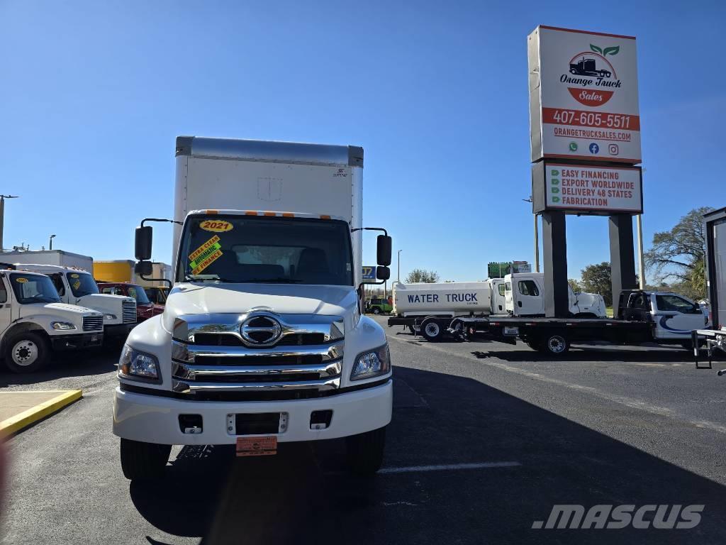 Hino L 6 Camiones con caja de remolque