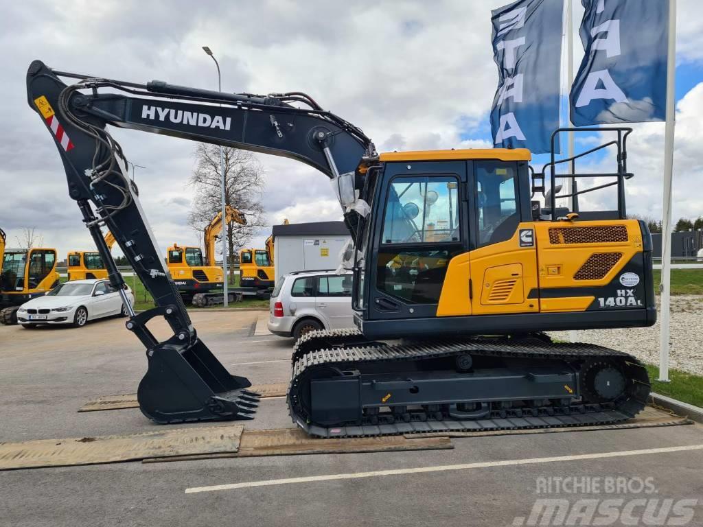 Hyundai HX140AL Excavadoras sobre orugas