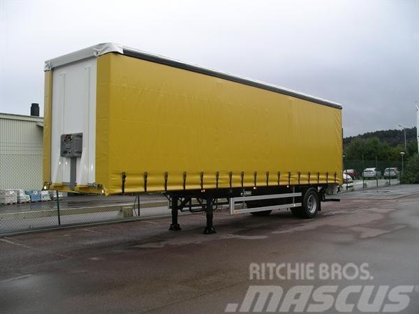 Fruehauf Citytrailer Gardintrailer Semirremolques de caja de lona