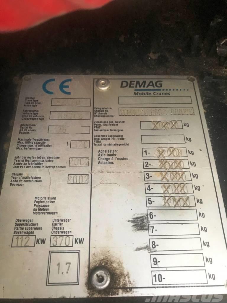 Demag AC 120 Grúas todo terreno