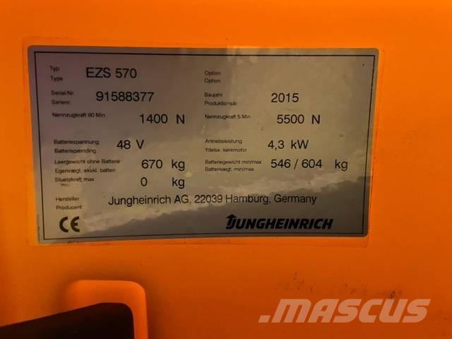  Junngheinrich EZS 570 Camiones con grúa