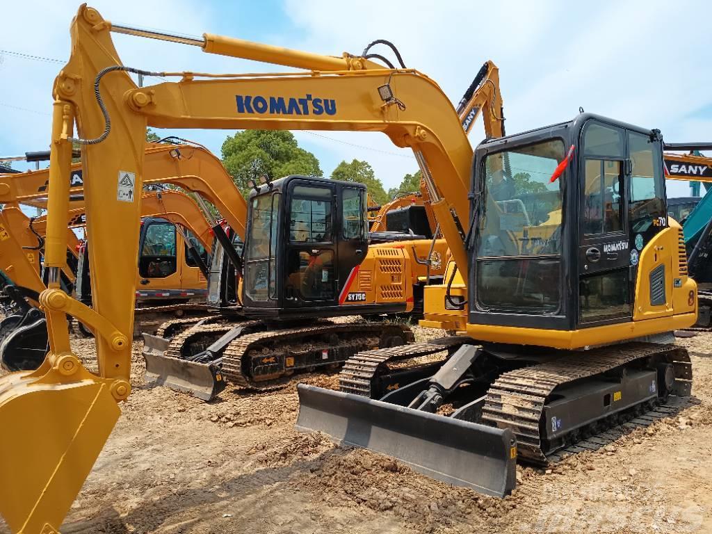 Komatsu PC 70 Excavadoras sobre orugas