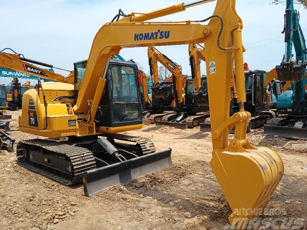 Komatsu PC 70 Excavadoras sobre orugas