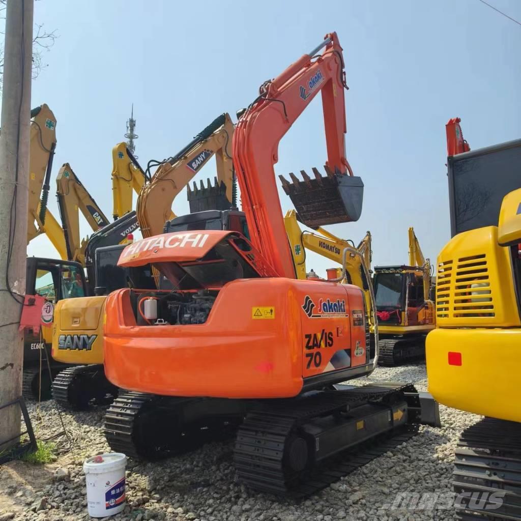 Hitachi ZX 70 Excavadoras sobre orugas