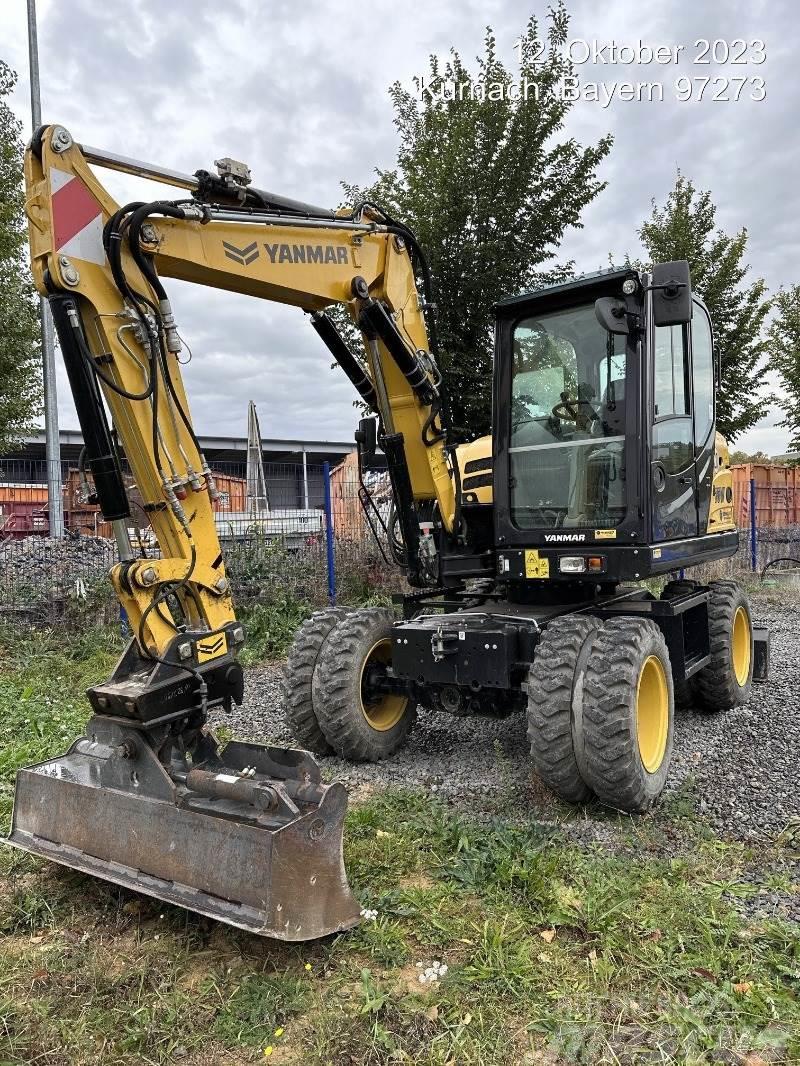 Yanmar B75W Excavadoras de ruedas