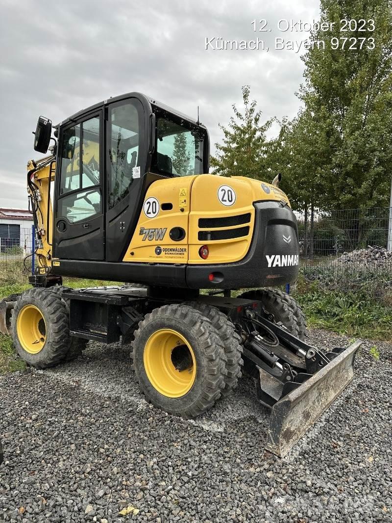 Yanmar B75W Excavadoras de ruedas