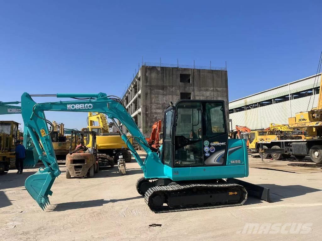 Kobelco sk60 Excavadoras sobre orugas