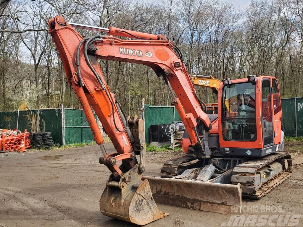 Kubota KX080-3 Excavadoras sobre orugas