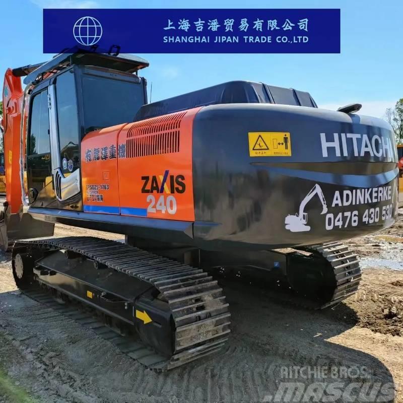 Hitachi ZX 240 Excavadoras sobre orugas