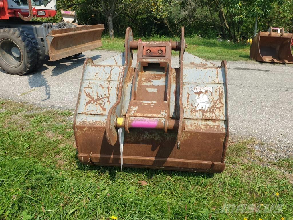  Baumaschinentechnik Tieflöffel 120 cm mit SW2 Retroexcavadoras