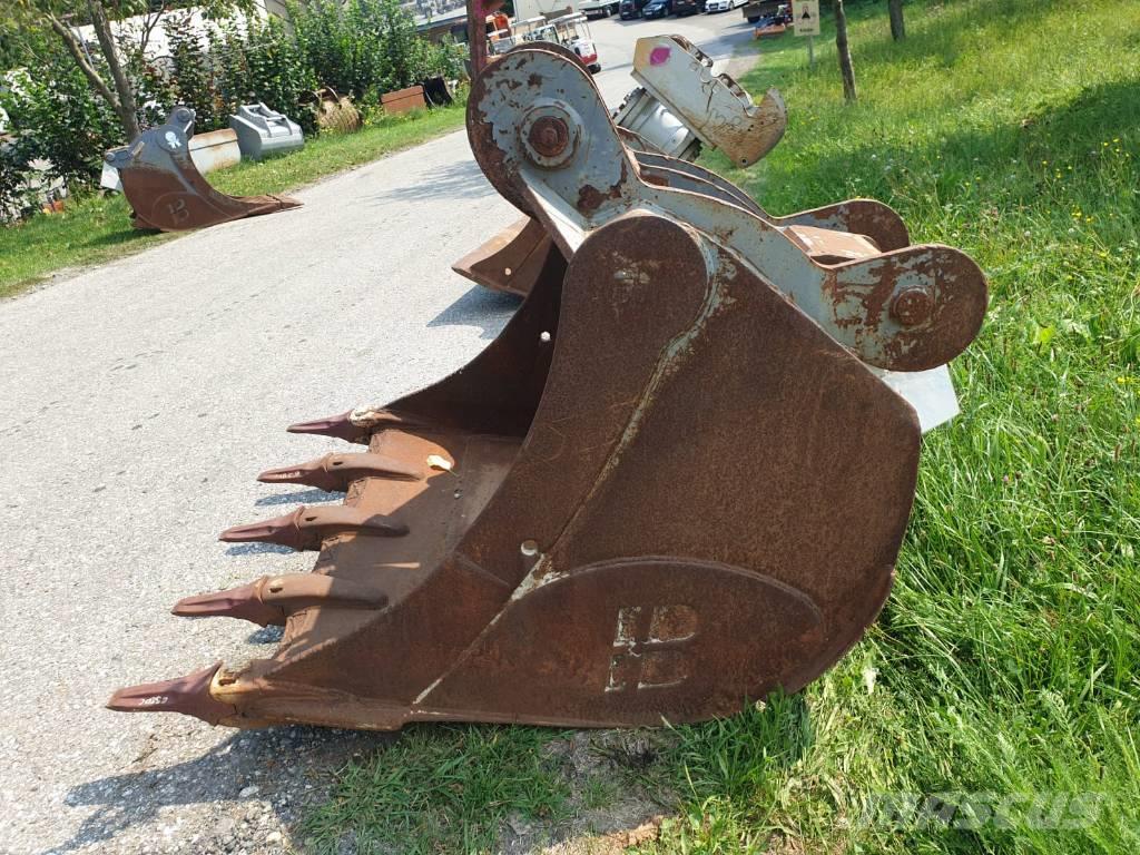  Baumaschinentechnik Tieflöffel 120 cm mit SW2 Retroexcavadoras