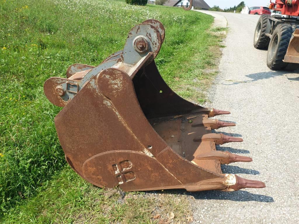  Baumaschinentechnik Tieflöffel 120 cm mit SW2 Retroexcavadoras