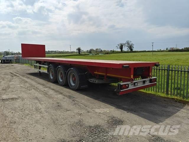 Montracon Flat Trailer Remolques de cama baja