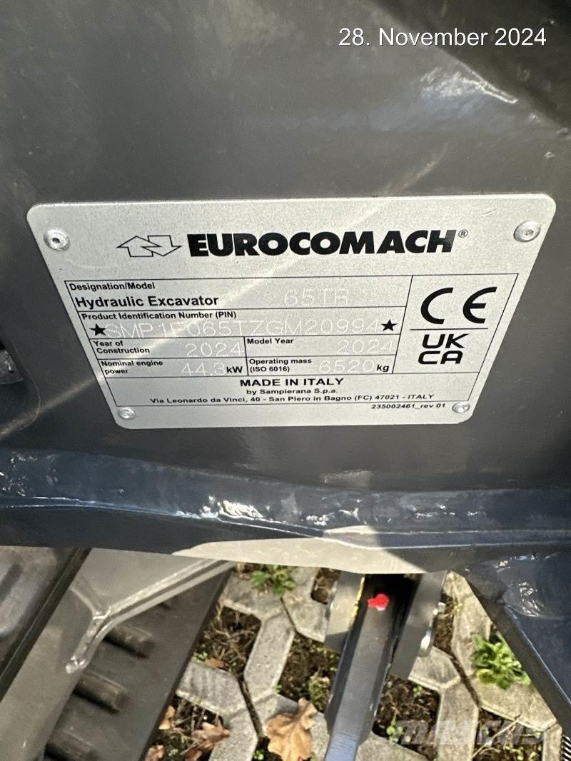 Eurocomach 65TR Miniexcavadoras