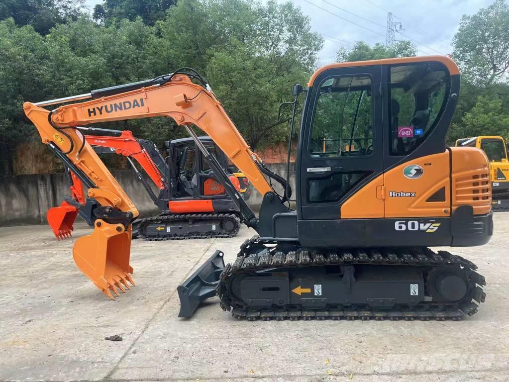 Hyundai 60vs Miniexcavadoras