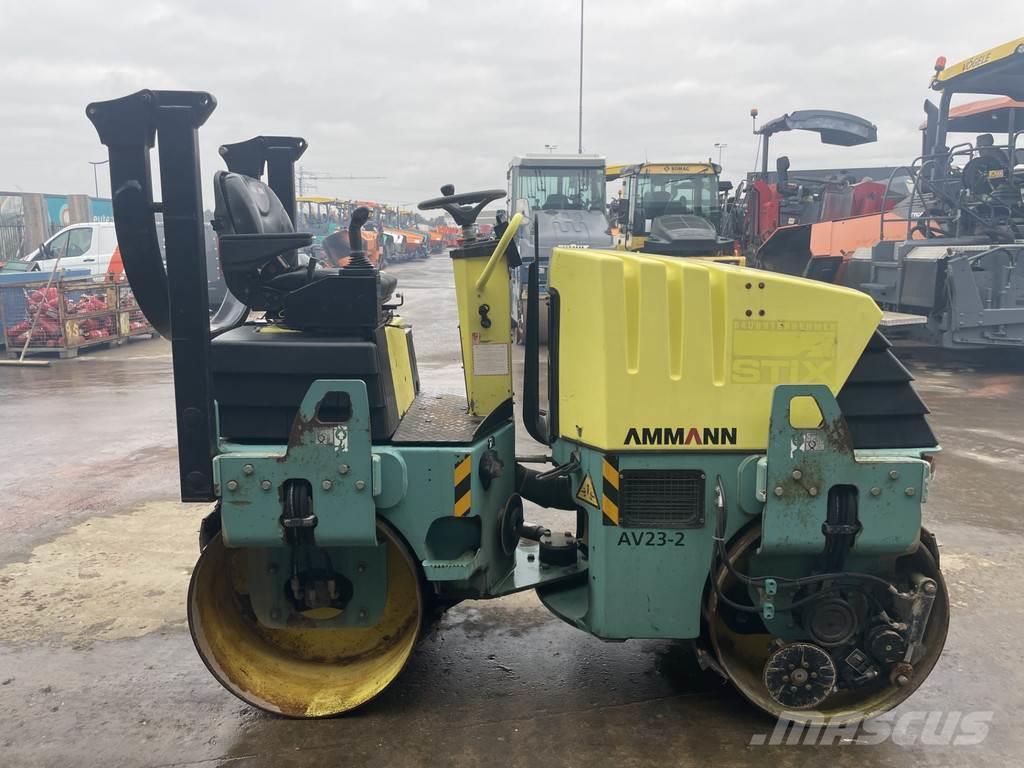 Ammann AV23-2 Rodillos de doble tambor