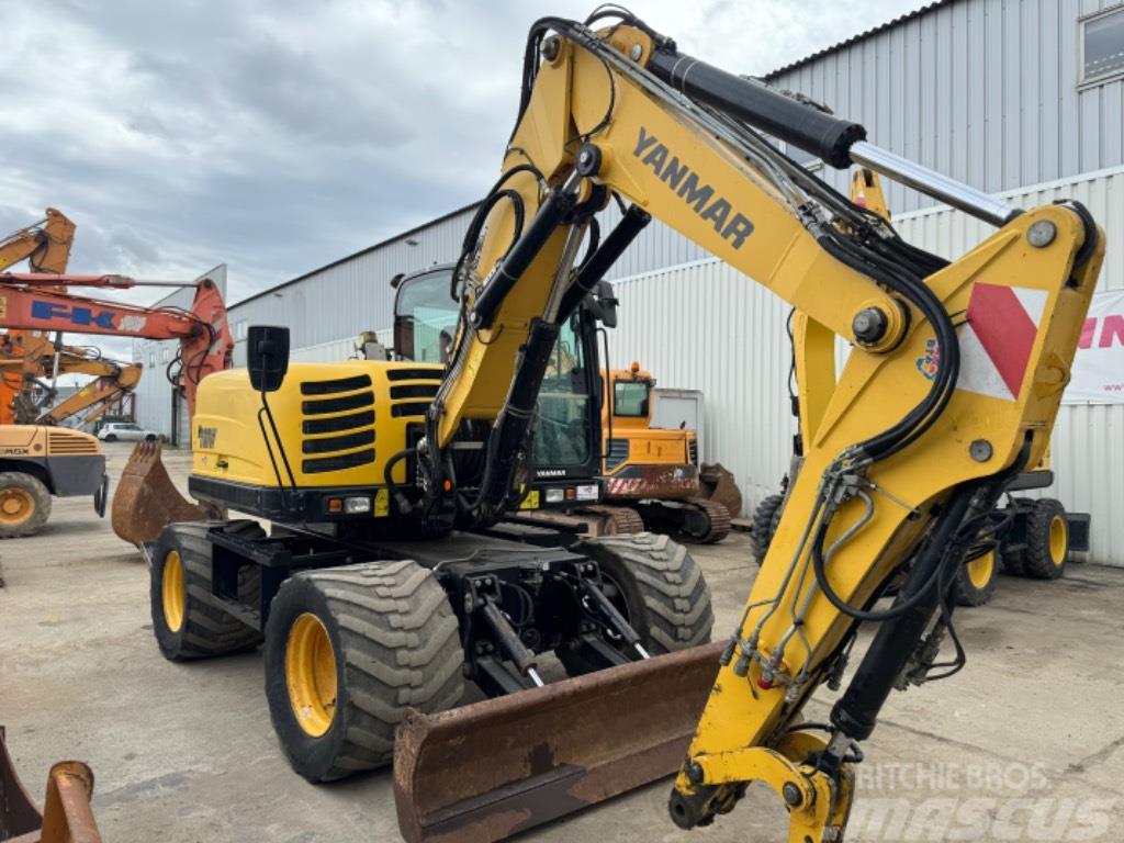 Yanmar B110W (40466) Excavadoras de ruedas