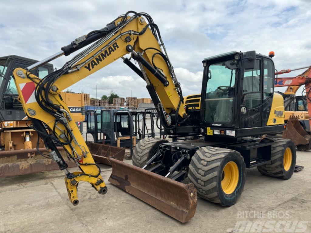 Yanmar B110W (40466) Excavadoras de ruedas