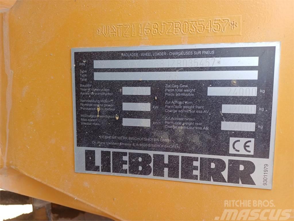 Liebherr L566 Cargadoras sobre ruedas