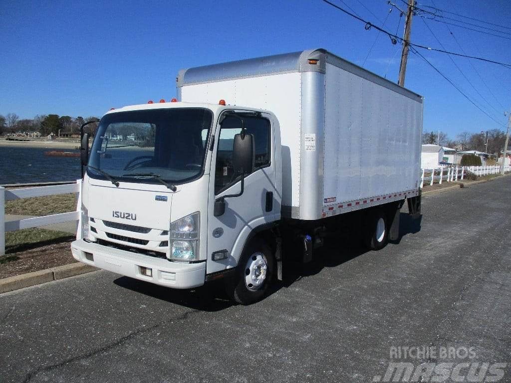 Isuzu NPR Camiones con caja de remolque