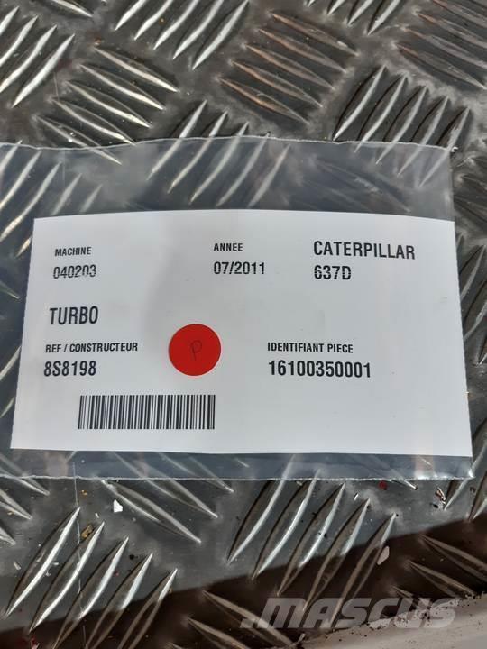 CAT 637D Motores