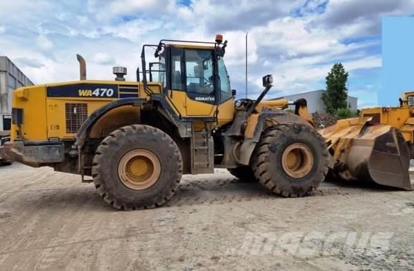 Komatsu 470 Cargadoras sobre ruedas