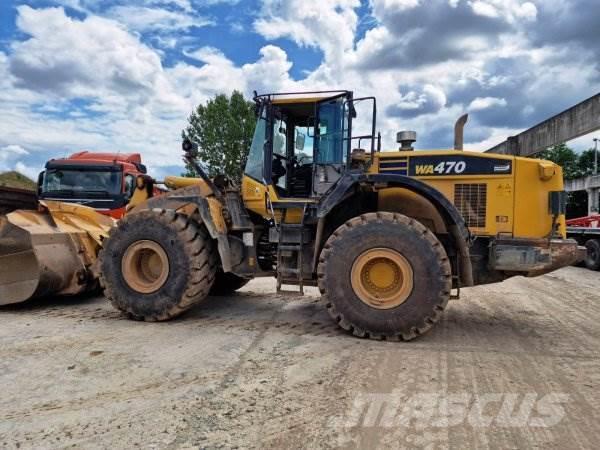 Komatsu 470 Cargadoras sobre ruedas