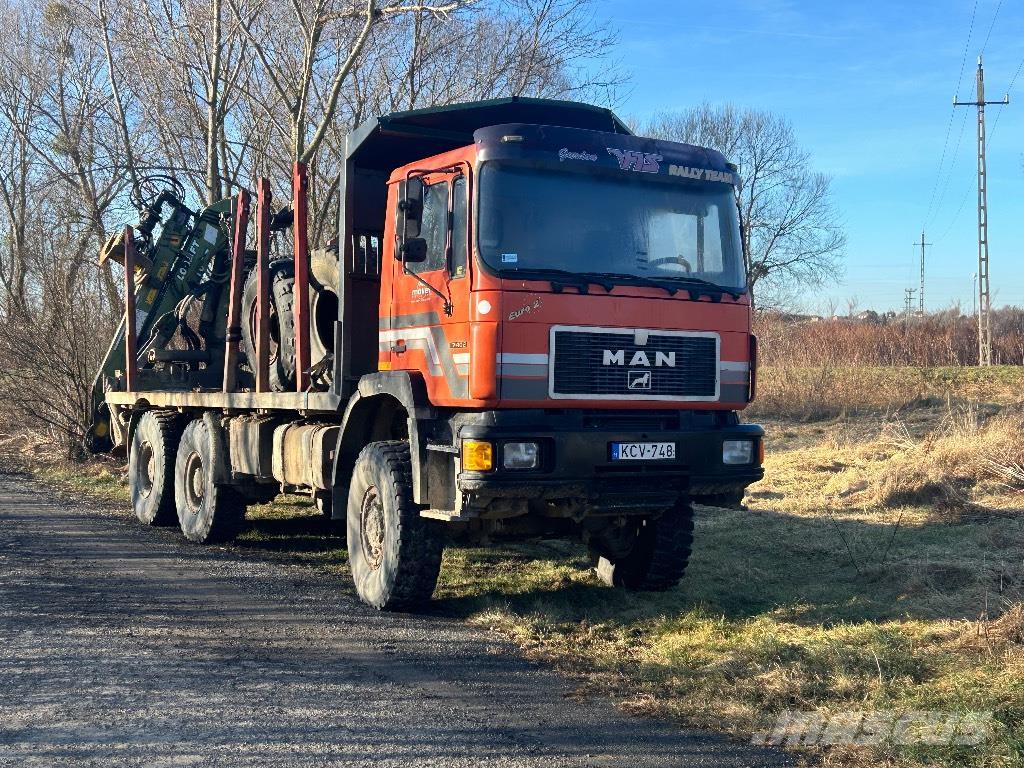 MAN F2000 Transportes de madera