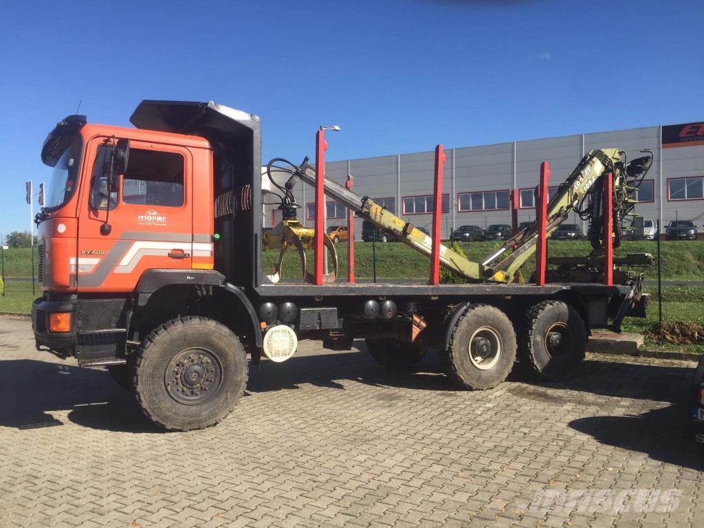 MAN F2000 Transportes de madera