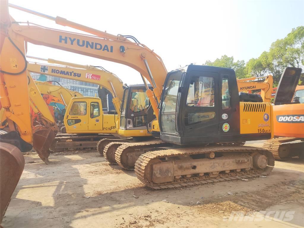 Hyundai R150LC-7 Excavadoras sobre orugas