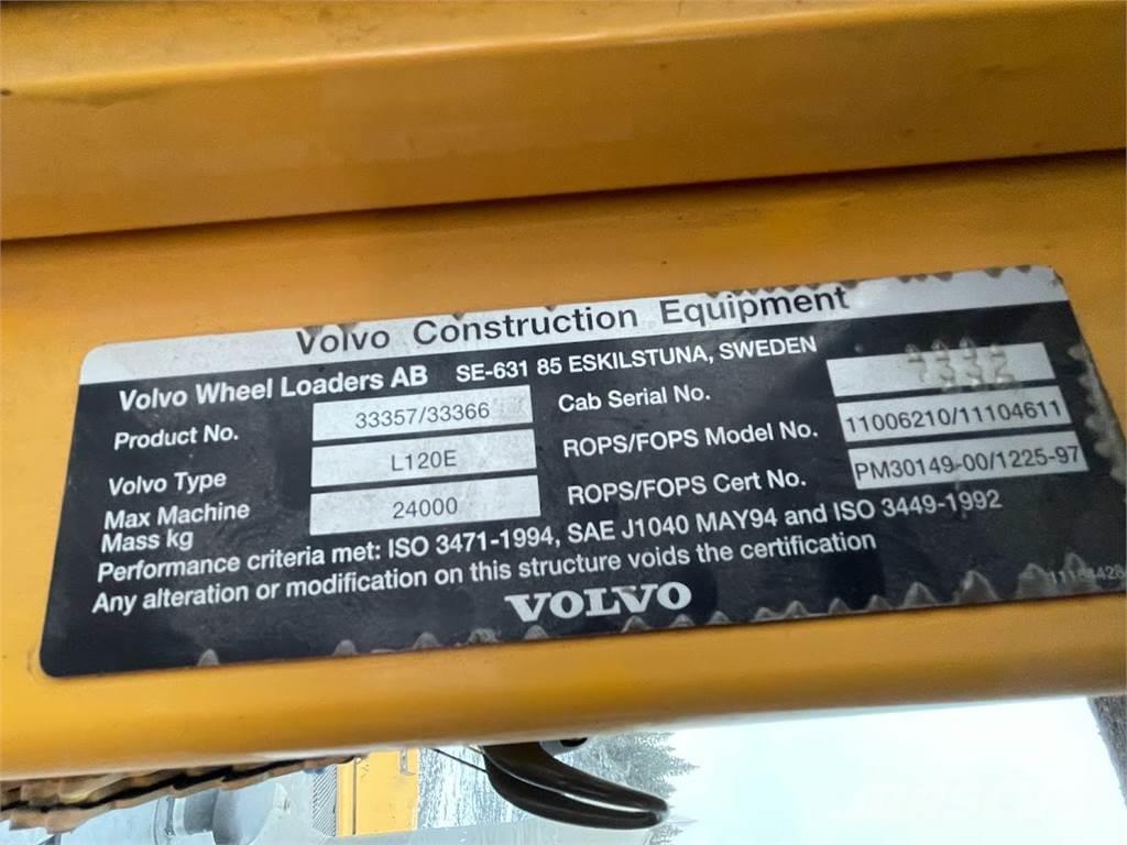 Volvo L120E Cargadoras sobre ruedas