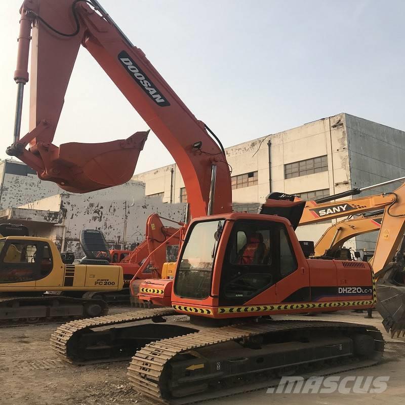 Doosan dh220lc-7 Excavadoras sobre orugas