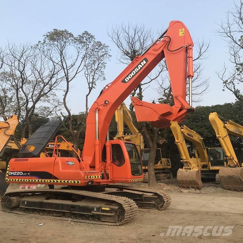 Doosan dh220lc-7 Excavadoras sobre orugas