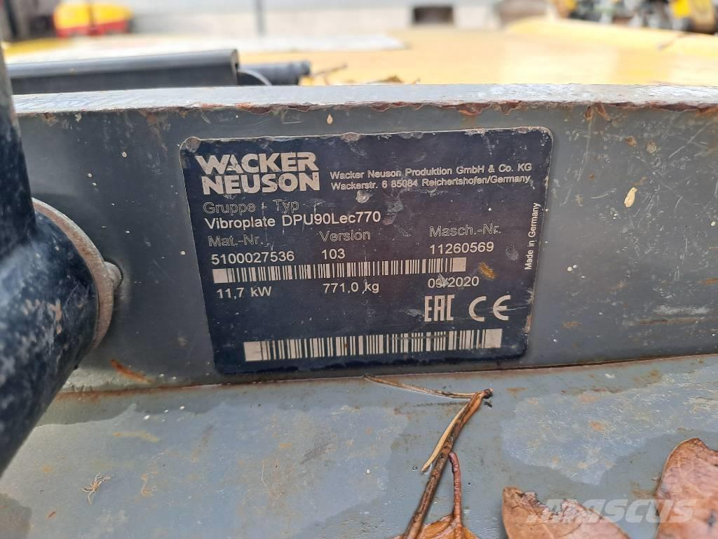 Wacker Neuson DPU90Lec770 Placas compactadoras