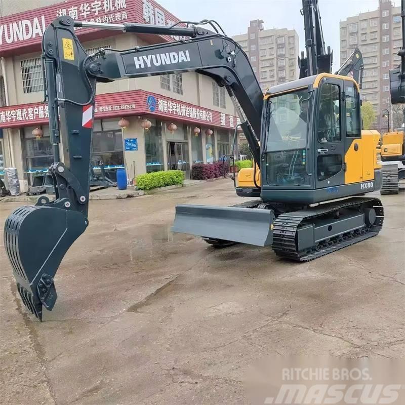 Hyundai HX80 Excavadoras sobre orugas