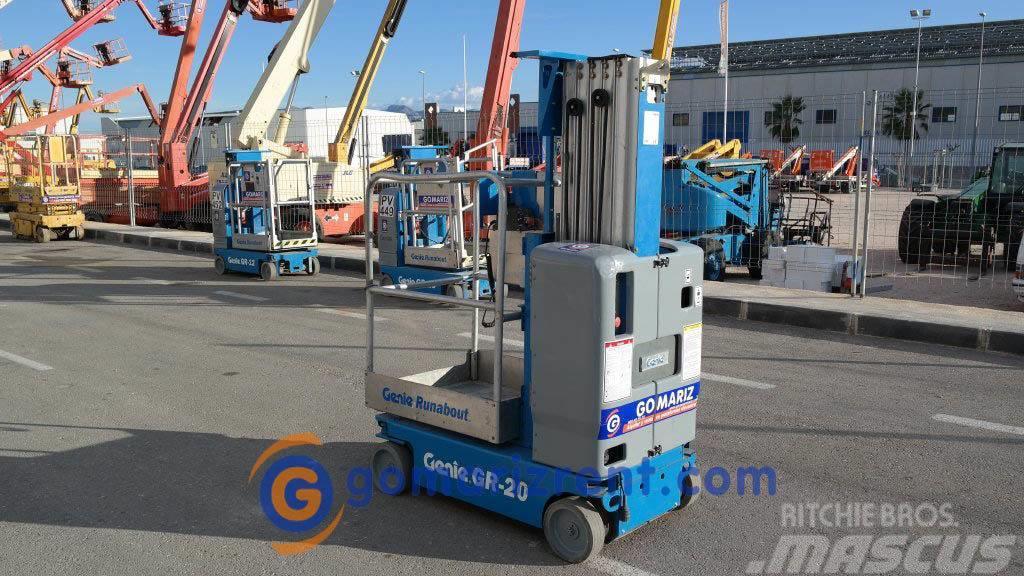 Genie GR 20 Plataformas con jaula de elevación