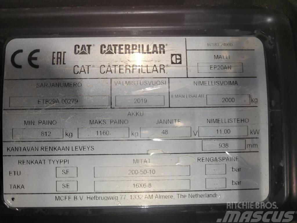 CAT EP20AN Carretillas de horquilla eléctrica