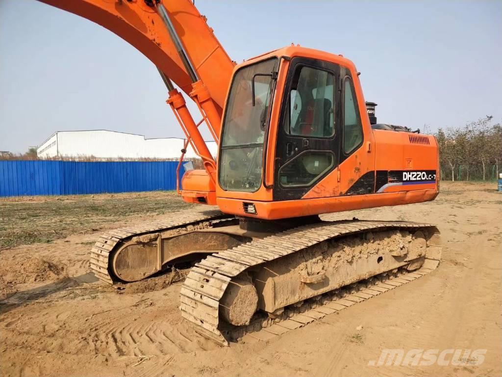 Doosan dh220lc-7 Excavadoras sobre orugas