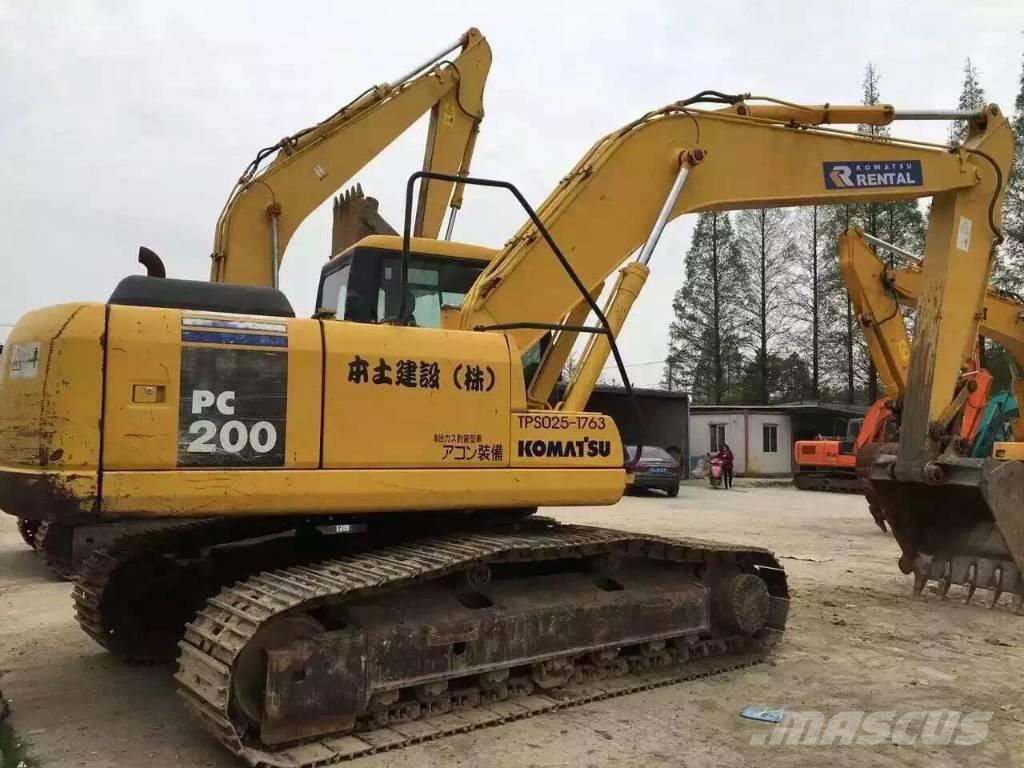 Komatsu pc200-7 Excavadoras sobre orugas