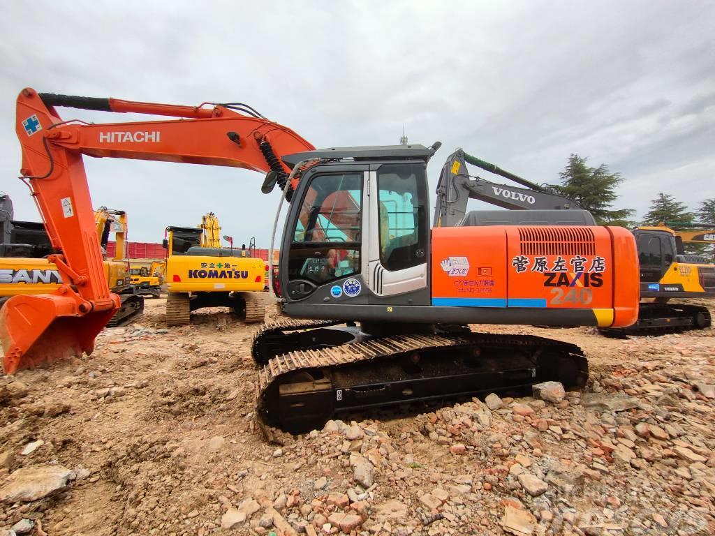 Hitachi ZX 240 Excavadoras sobre orugas