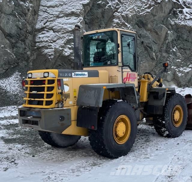 Komatsu WA 270 Cargadoras sobre ruedas