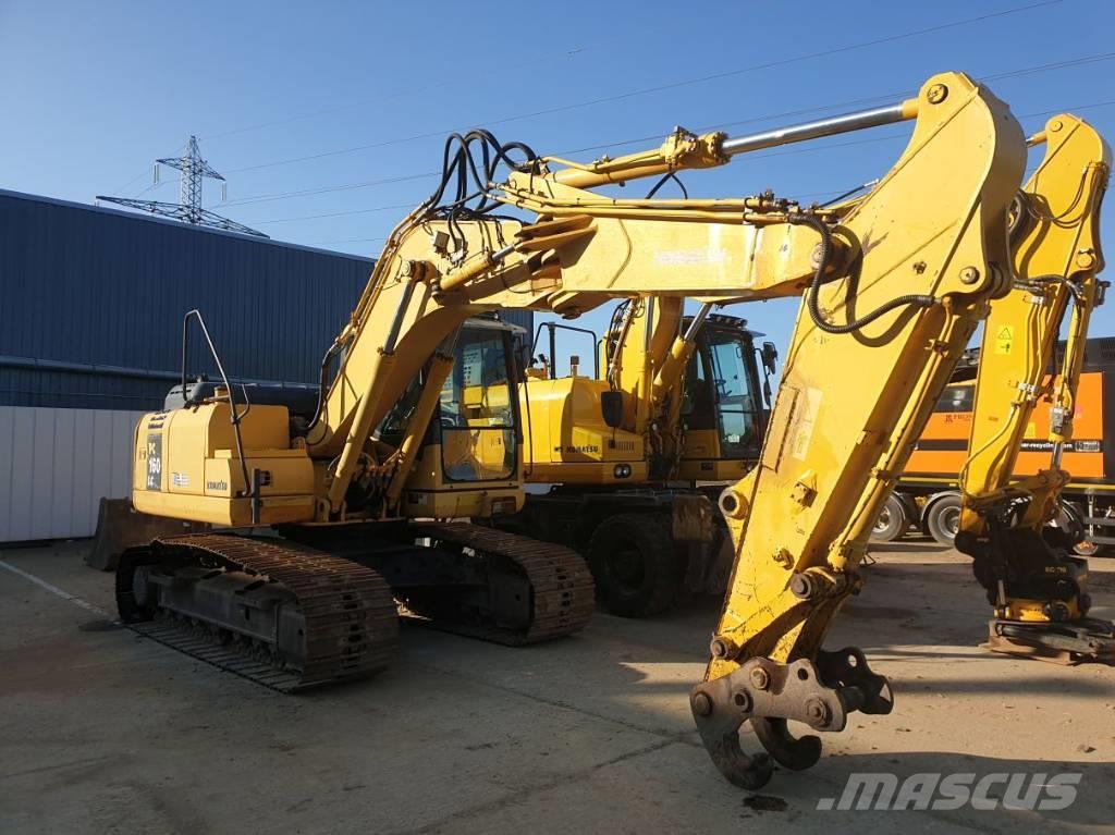 Komatsu PC160LC-7 Excavadoras sobre orugas