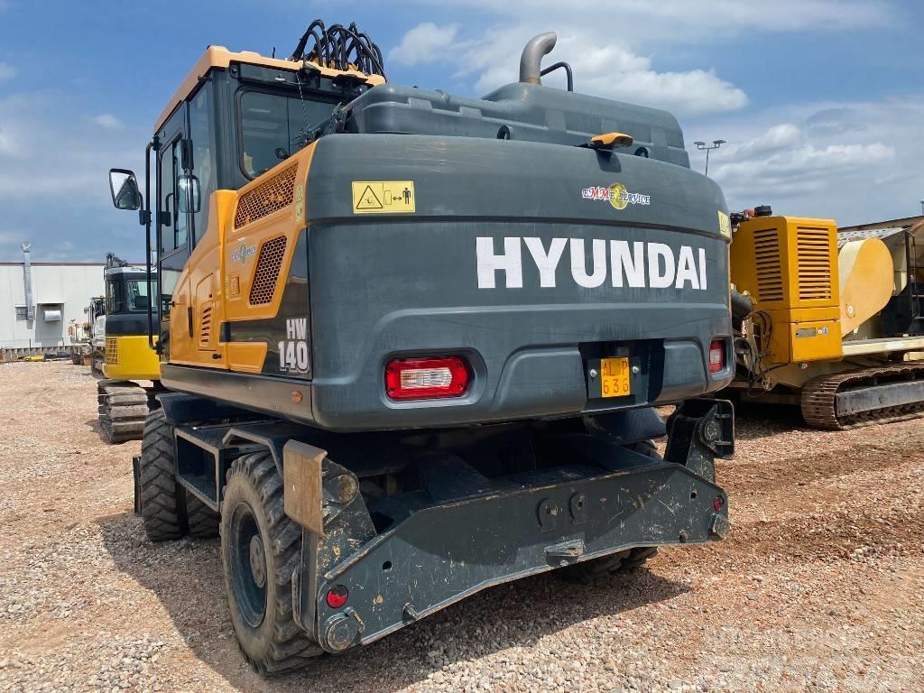 Hyundai HW140 Excavadoras de ruedas