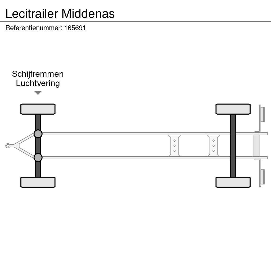 Lecitrailer Middenas Remolques de caja de lona