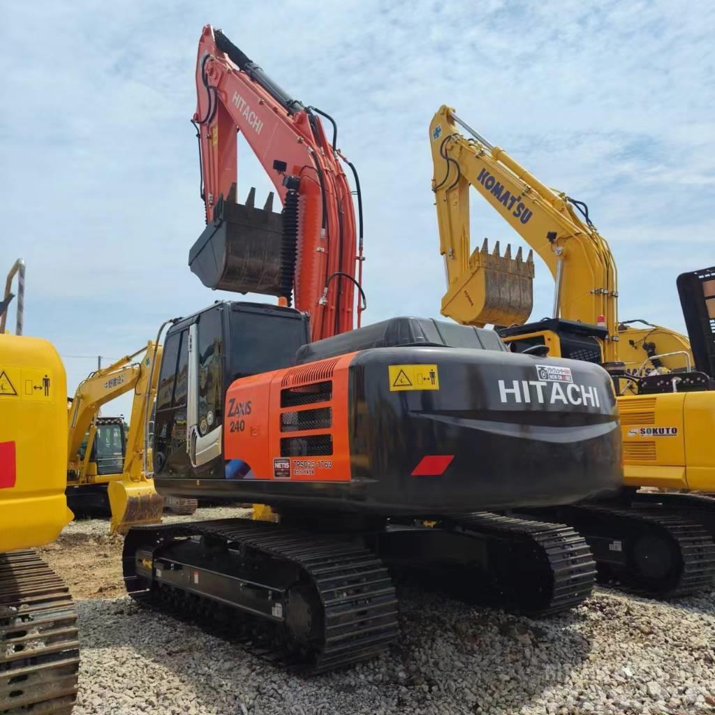 Hitachi ZX 240 Excavadoras sobre orugas