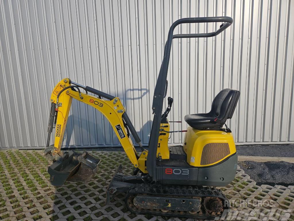 Wacker Neuson 803 Excavadoras sobre orugas