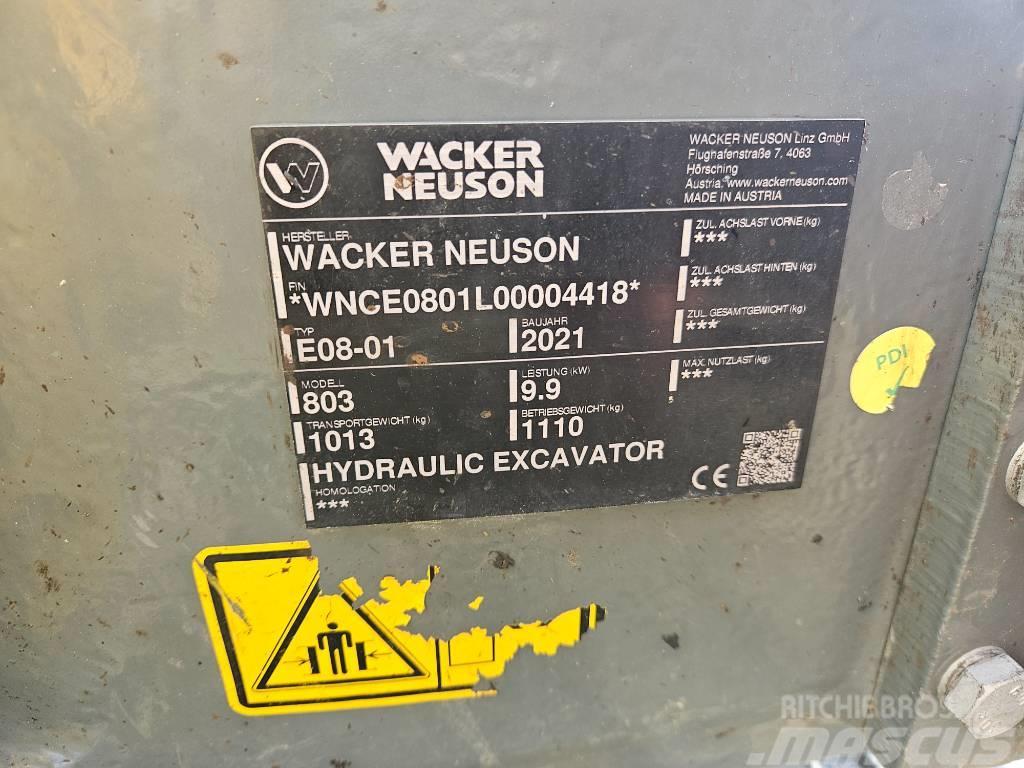 Wacker Neuson 803 Excavadoras sobre orugas