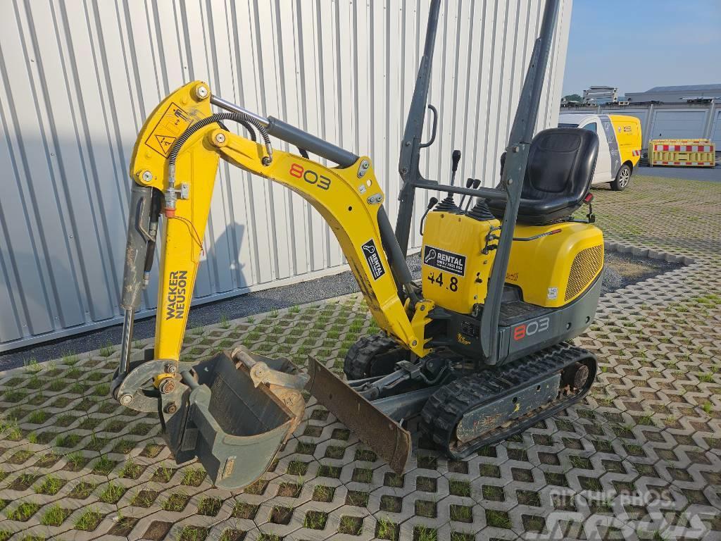 Wacker Neuson 803 Excavadoras sobre orugas